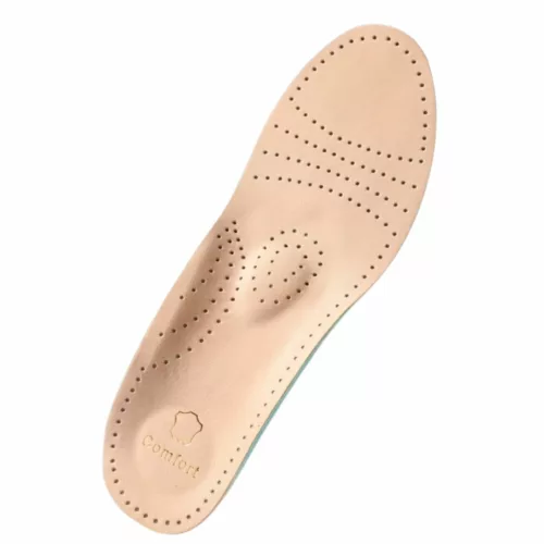 Semelle cuir respirante correction pied plat – Soutien voûte plantaire, confort quotidien, posture améliorée