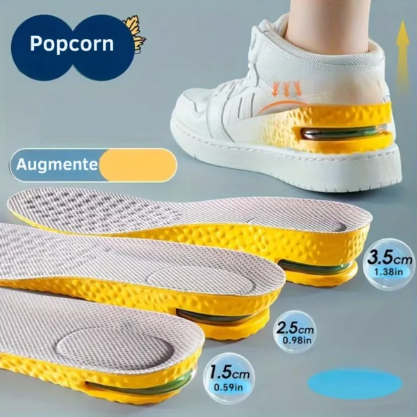 Semelle épaisse ajustable chaussure grande – Confort sur-mesure, rehausse discrète et amorti optimal au quotidien – Image 3