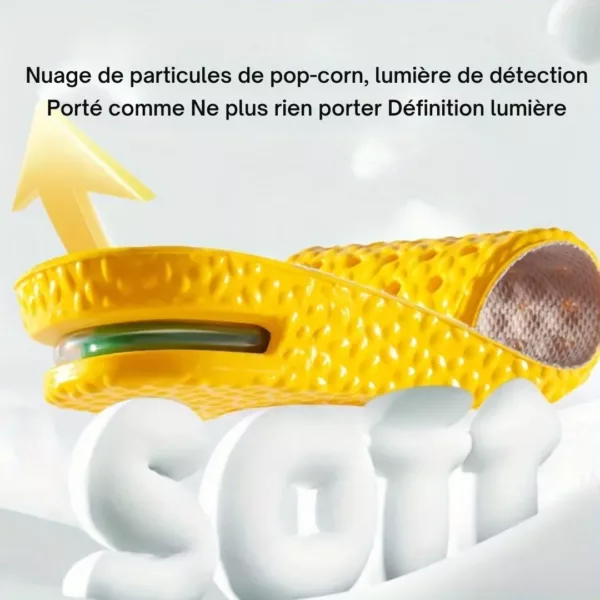 Semelle épaisse amortissante discrète sport – Confort ultime au quotidien – Soulage les douleurs et absorbe les chocs – Image 7