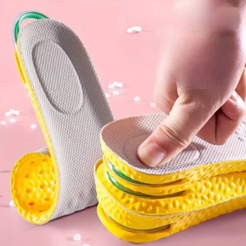 Semelle épaisse amortissante discrète sport – Confort ultime au quotidien – Soulage les douleurs et absorbe les chocs