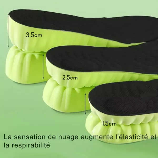 Semelle épaisse antidérapante grandissante – Gagnez instantanément en taille et en confort au quotidien – Image 5