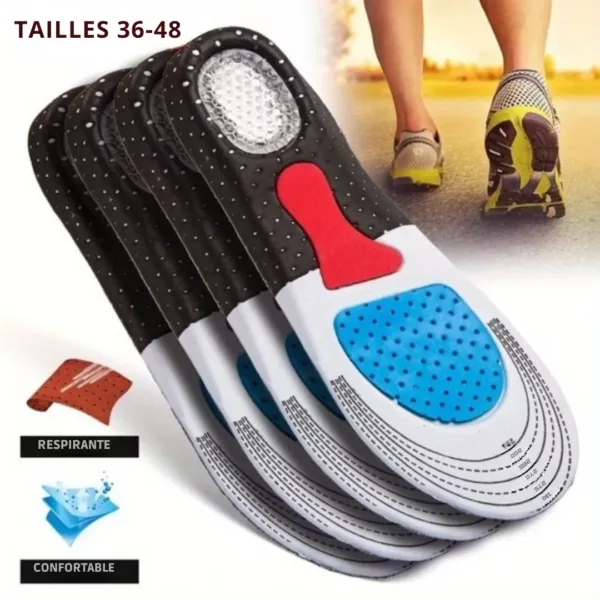 Semelle épine calcanéenne absorbeur choc – Soulagez vos talons dès la marche – Confort & amorti longue durée – Image 5