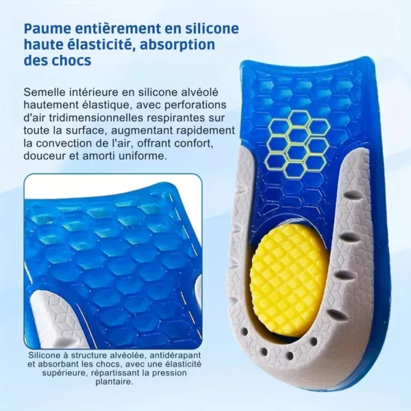 Semelle épine calcanéenne rehausse talon – Soulage la douleur au talon et corrige la posture au quotidien – Image 7