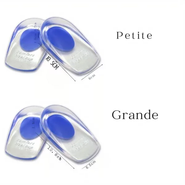 Semelle épine calcanéenne talonnette silicone – Soulagez vos douleurs au talon au quotidien – Confort et maintien optimal – Image 3