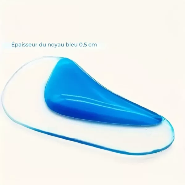Semelle gel épaisse soutien adhésive – Image 2