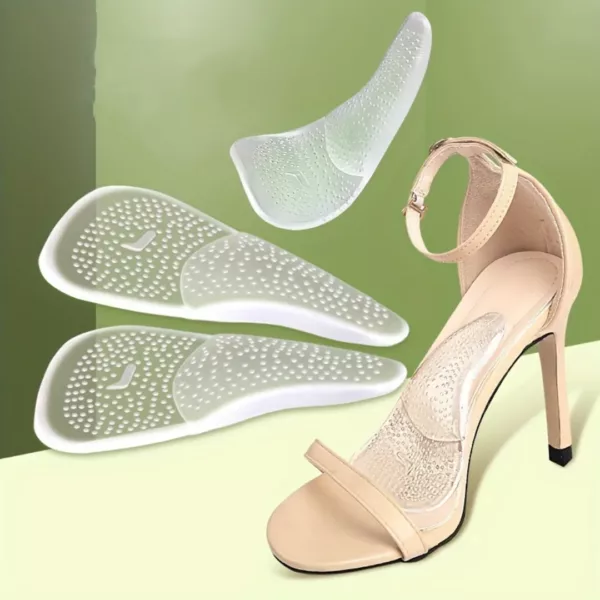 Semelle gel talon haut antichoc – Confort ultime toute la journée sans douleur aux pieds – Image 4