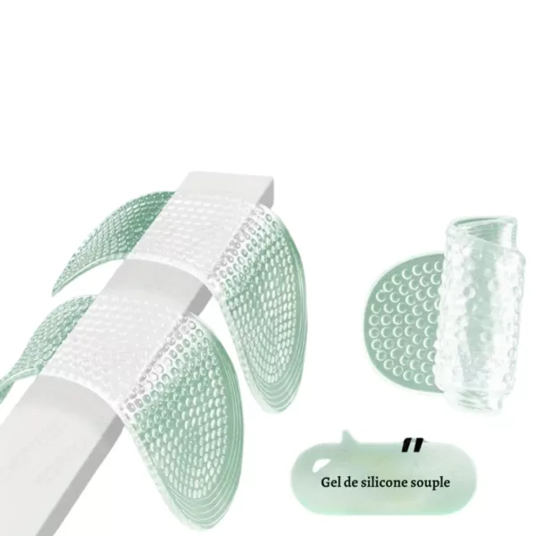 Semelle gel transparente massage respirante – Image 3