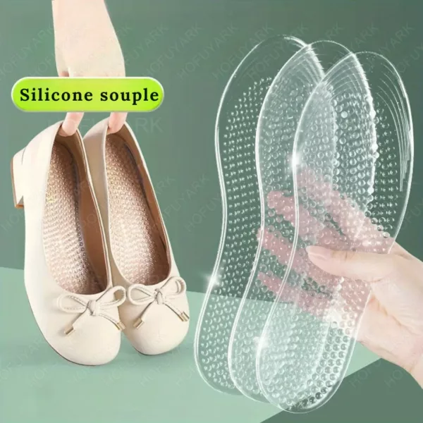 Semelle gel transparente massage respirante – Image 6