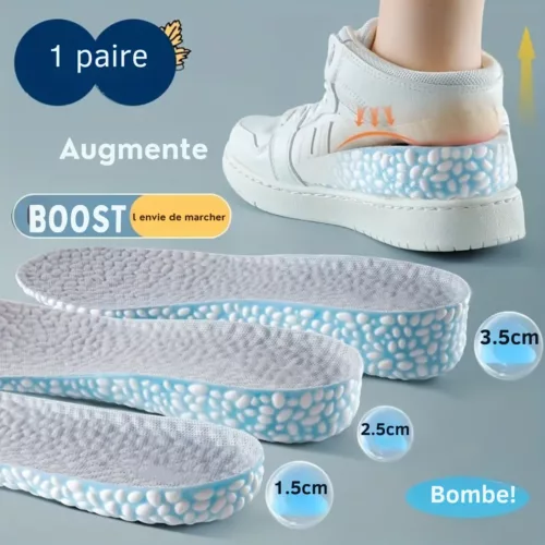 Semelle haute rebond sport absorbante – Confort ultime pour l'entraînement, réduit la fatigue et améliore vos performances