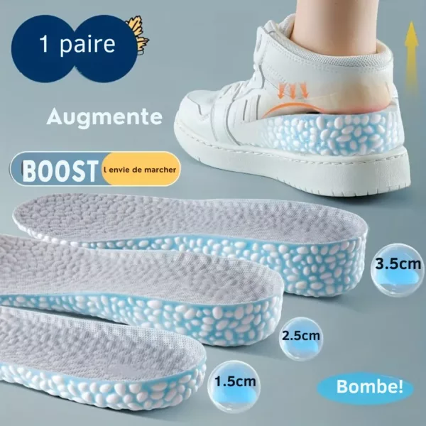 Semelle haute rebond sport absorbante – Confort ultime pour l'entraînement, réduit la fatigue et améliore vos performances