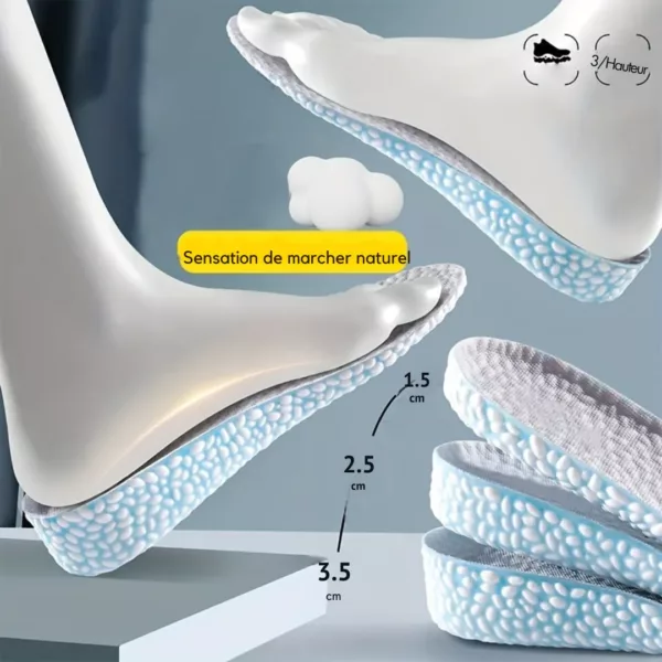 Semelle haute rebond sport absorbante – Confort ultime pour l'entraînement, réduit la fatigue et améliore vos performances – Image 4