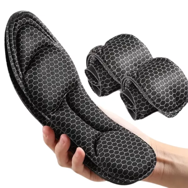 Semelle mémoire de forme nid d’abeille – Confort ultime pour pieds fatigués – Amorti moelleux et respirant – Image 4