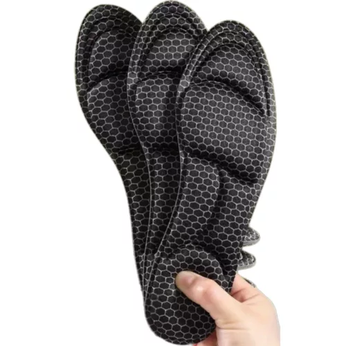Semelle mémoire de forme nid d’abeille – Confort ultime pour pieds fatigués – Amorti moelleux et respirant