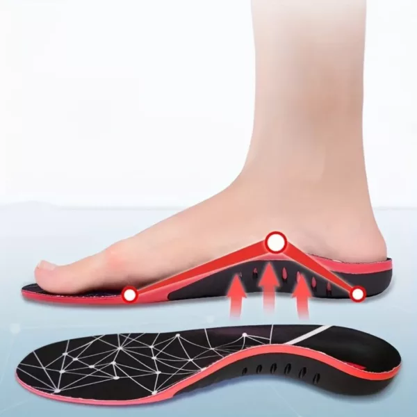Semelle orthopédique soutien dynamique pied – Soulage douleurs plantaires et fatigue – Confort pour marches longues – Image 2