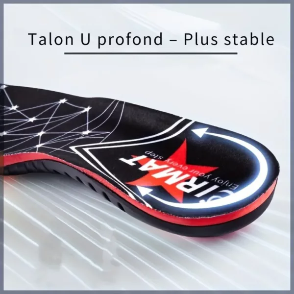 Semelle orthopédique soutien dynamique pied – Soulage douleurs plantaires et fatigue – Confort pour marches longues – Image 3