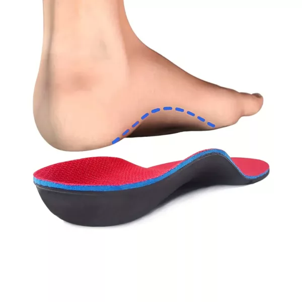 Semelle orthopédique soutien plat de l’arche – Soulage les douleurs plantaires et corrige la posture efficacement – Image 2