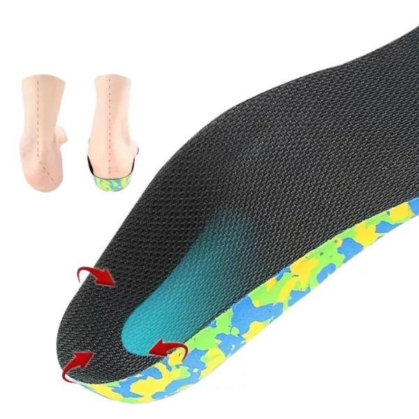 Semelle orthopédique spéciale pied plat