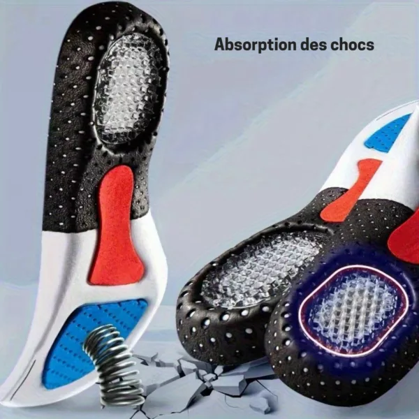 Semelle pour névrome de Morton gel sport – Image 2