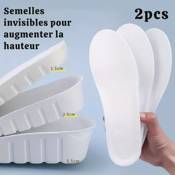 Semelle rehausseur confortable effet boost – Gagnez instantanément en taille avec un maintien optimal et un confort absolu – Image 7