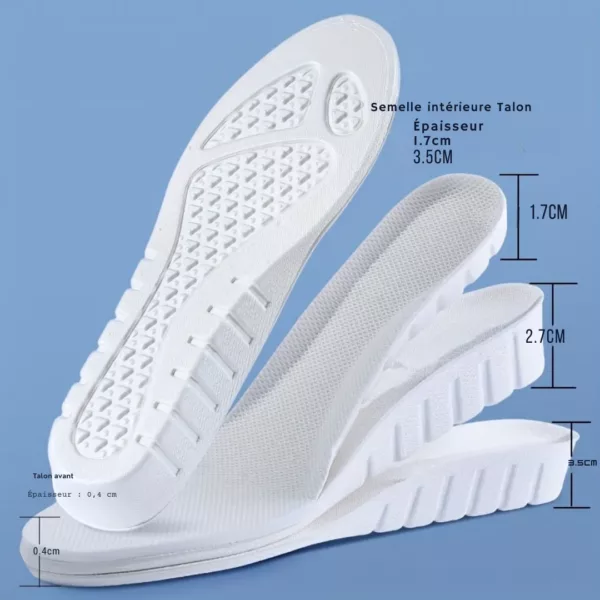 Semelle rehausseur confortable effet boost – Gagnez instantanément en taille avec un maintien optimal et un confort absolu – Image 3