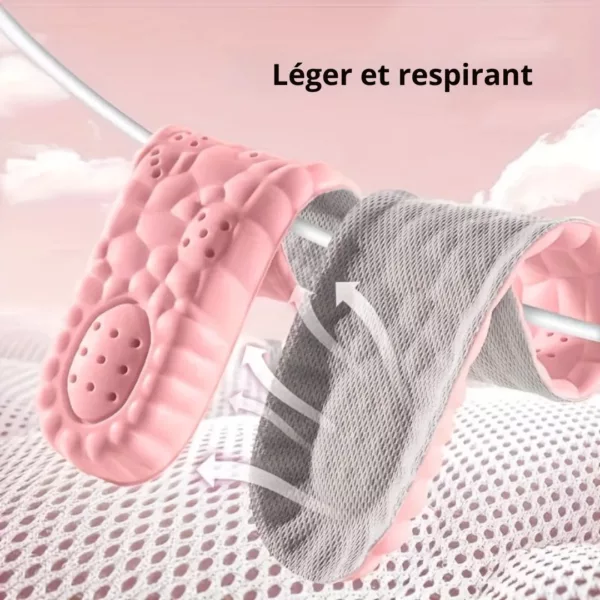 Semelle respirante anti transpiration pied – Image 3