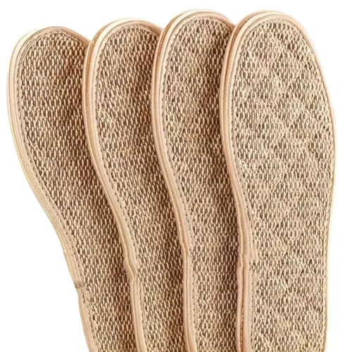 Semelle respirante en fibre de jute – Confort naturel anti-transpiration pour pieds au sec toute la journée
