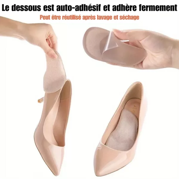 Semelle soutien voûte plantaire discrète – Image 3