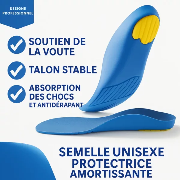 Semelle soutien voute plantaire renforcé – Image 5