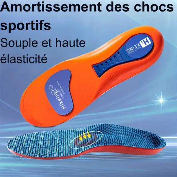 Semelle sport haute élasticité amortissante – Confort ultime pour courir sans douleur – Absorption des chocs et maintien optimal – Image 3
