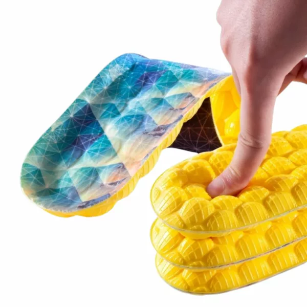 Semelle sportive amortissante design alvéolé – Confort ultime & absorption des chocs pour vos entraînements – Image 2