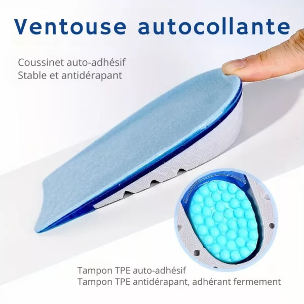 Semelle talonnette antidérapante amortissante – Soulage les douleurs plantaires et absorbe les chocs au quotidien – Image 5