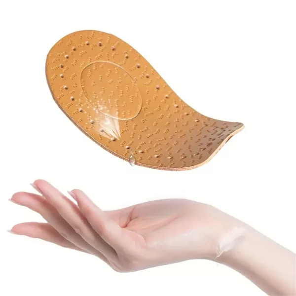 Semelle talonnette cuir amortissante pied – Soulage les chocs, confort optimal au quotidien – Image 2