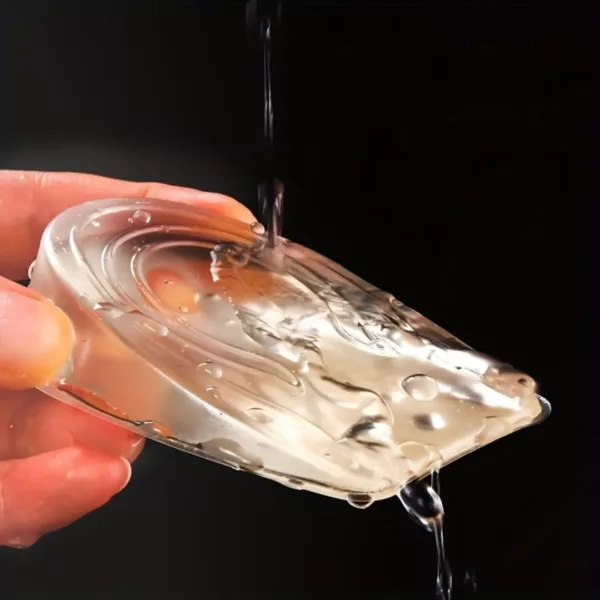Semelle talonnette gel transparent souple – Image 7