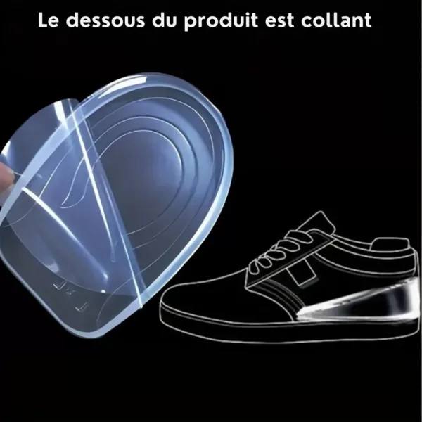 Semelle talonnette gel transparent souple – Image 10