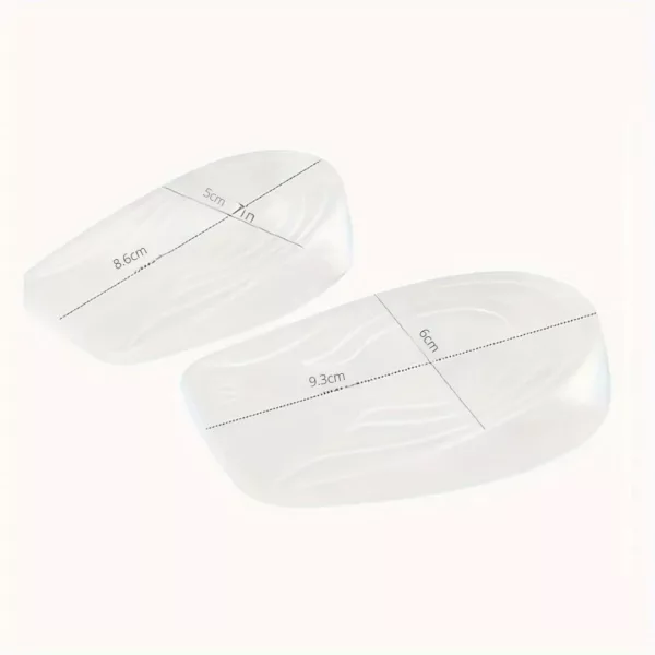 Semelle talonnette gel transparent souple – Image 3