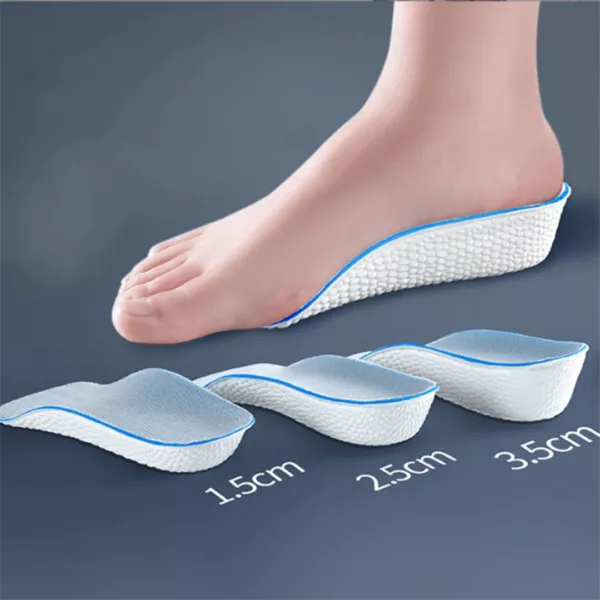 Talonnettes discrètes confort rehaussant – Gagnez jusqu’à 5 cm en toute discrétion sans douleur – Idéal chaussures homme et femme – Image 4