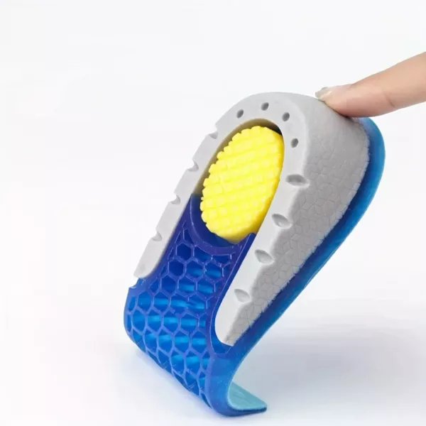 Talonnettes gel amorti rehausse pied