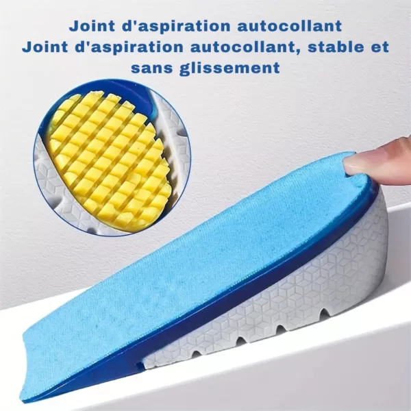 Talonnettes gel amorti rehausse pied – Image 6