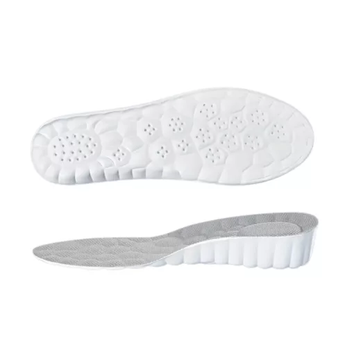 Semelle amortissante discrète gain taille – Rehausse la silhouette, absorbe les chocs, confort invisible au quotidien