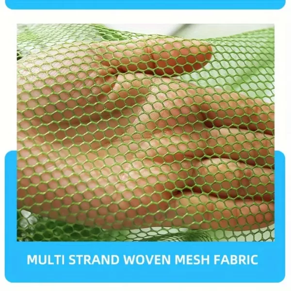 Bourriche de pêche pliable en nylon renforcé – panier filet robuste et compact