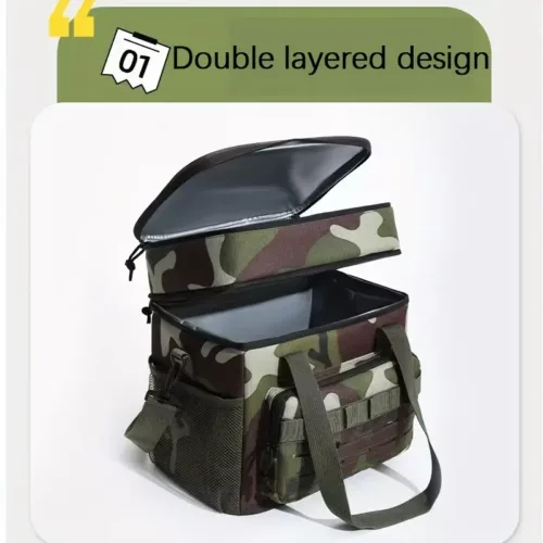 Sac à dos militaire 45L imperméable camouflage – trekking, survie, chasse