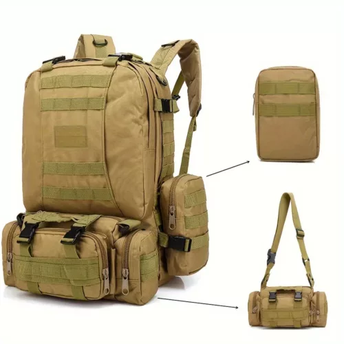 Sac à dos randonnée imperméable multifonction – idéal trekking et outdoor