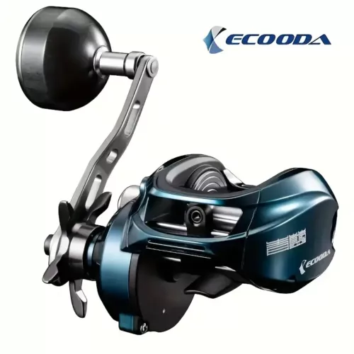 Moulinet de pêche jigging eau salée – récupération rapide métal résistant
