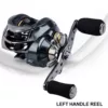Moulinet baitcasting haute vitesse 7.0:1 avec frein magnétique pour eau douce ou salée