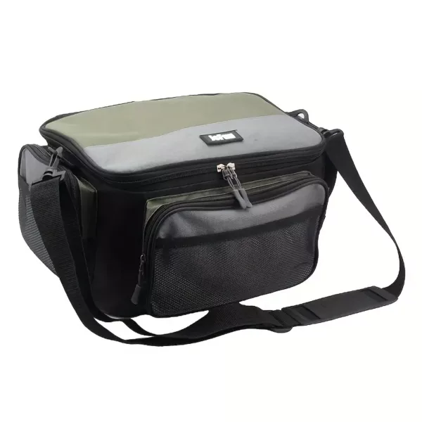 Sac de pêche multifonction en tissu Oxford – bandoulière rangement leurres