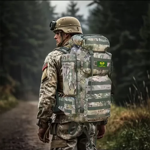 Sac à dos de randonnée en tissu Oxford résistant – usage trekking et camping