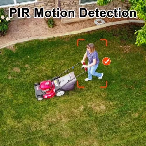 Caméra de surveillance extérieure WiFi solaire 3MP – vision couleur et audio bi-directionnel