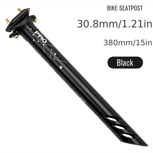 Tige de selle télescopique vélo route et VTT en alliage d'aluminium léger