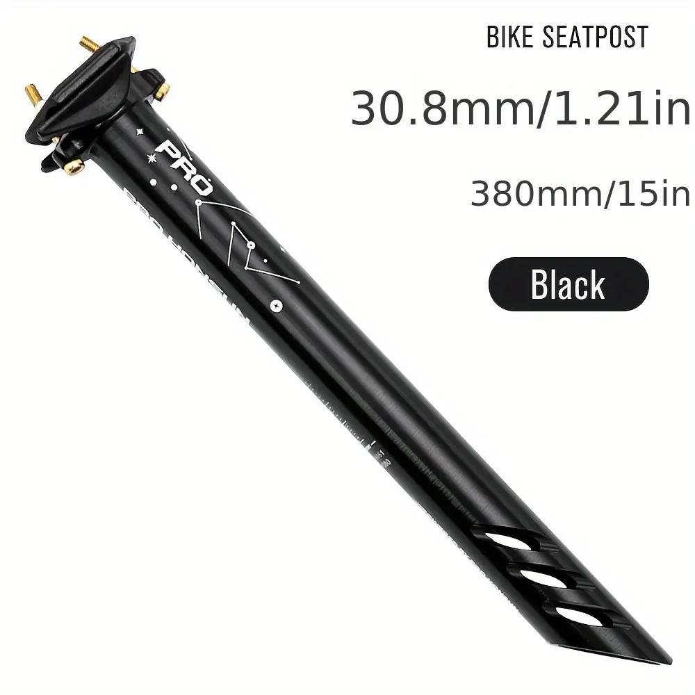 Tige de selle télescopique vélo route et VTT en alliage d'aluminium léger