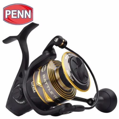 Moulinet spinning Penn Battle IV – robuste et fluide pour pêche en mer